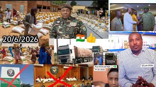 Niger 🇳🇪+🇧🇯 Yanzu-Yanzu ga wani sabon labari mai dadi Ziyarar gwamnatin CNSP🇳🇪 kasar Benin🇧🇯 20/6/26