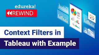 Famous Context Filters in Tableau with Example | Tableau Filters Tutorial | Tableau | Edureka Rewind Wealth