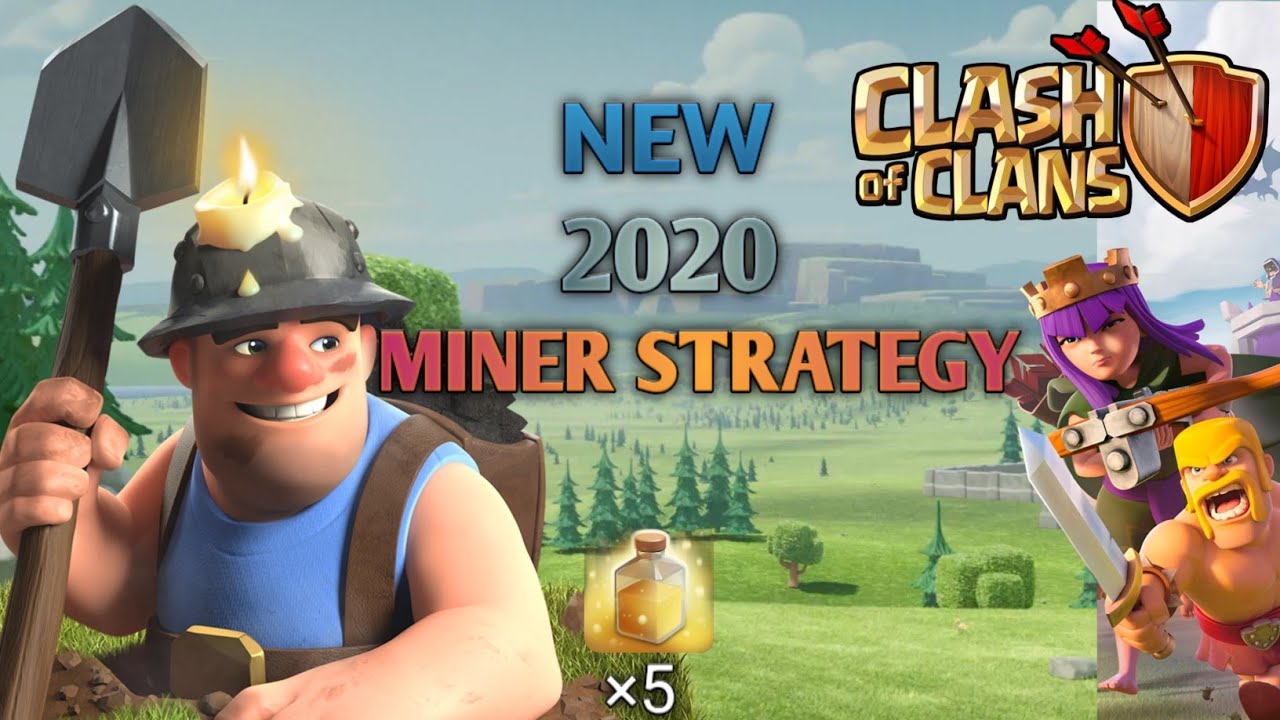 Miners are insane at TH10! Successful miner attack strategy on different th10! YouTube