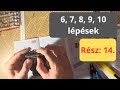 Makett 14 - 6, 7, 8, 9, 10 lépések