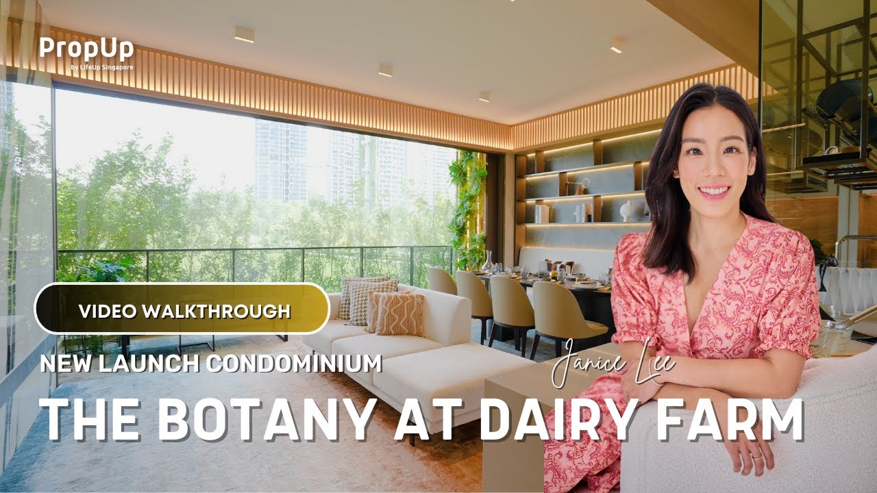 The Botany At Dairy Farm New Launch Condo Video Walkthrough - Janice Lee