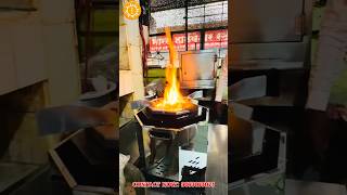 केटरिंग व्यवसायासाठी वरदान - अग्निका चूल! 💯👨‍🍳 #cooking #ecofriendly #kitchen #stove #biomass