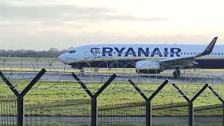 Ryanair 737 Maxi Manchester