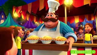 Simple Simon Met A Pieman 3D Animated Nursery Rhyme For Kids