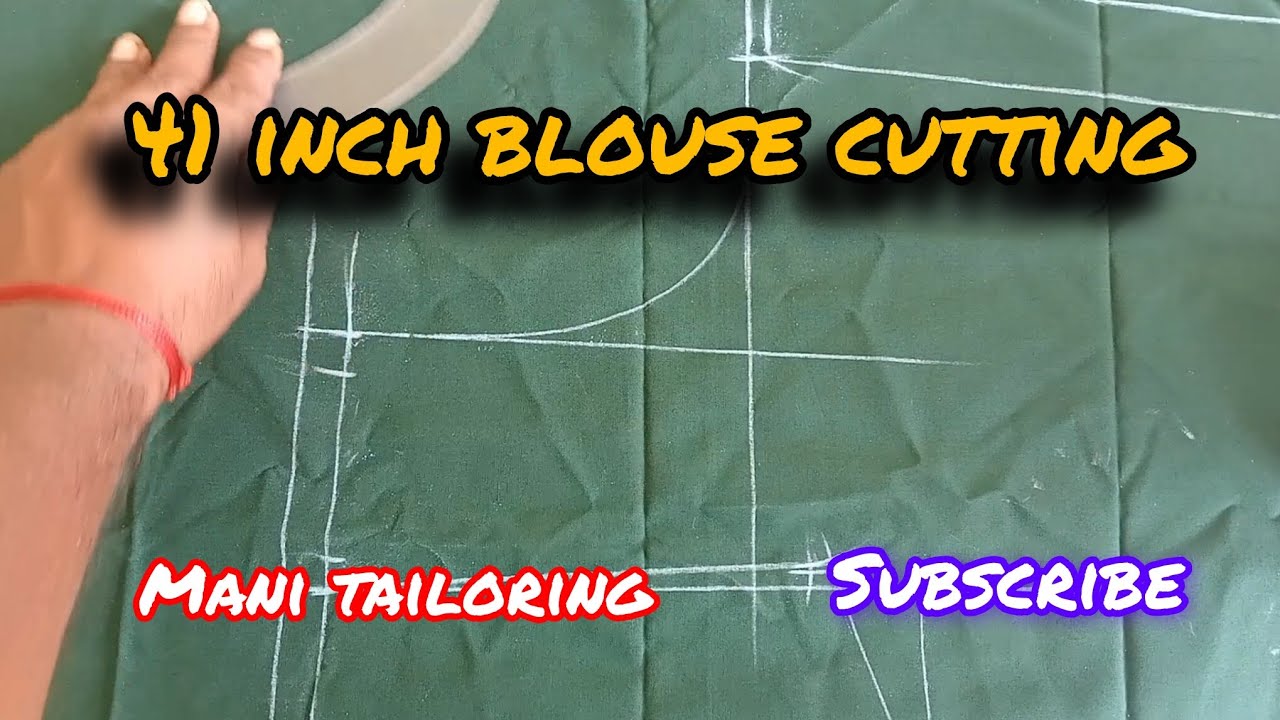 41 inch blouse cutting ✂️ simple method ✂️Mani tailaring 