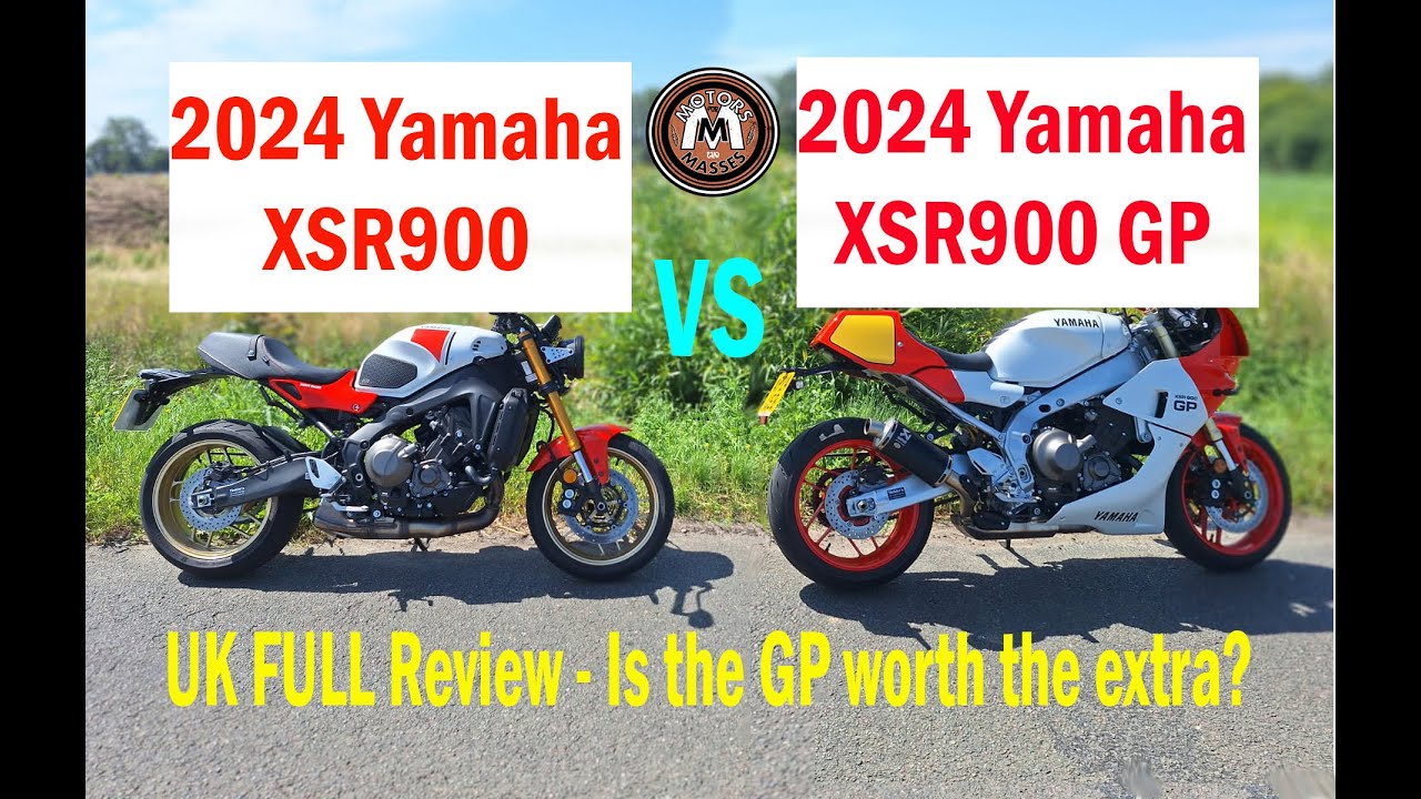 2024 Yamaha XSR900 GP vs 2024 XSR900 TEST REVIEW Is it worth the extra money?