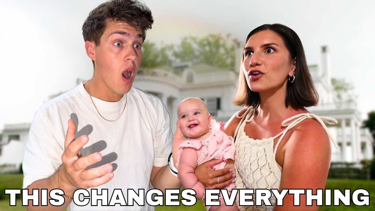 We made a HUGE upgrade to the new house...