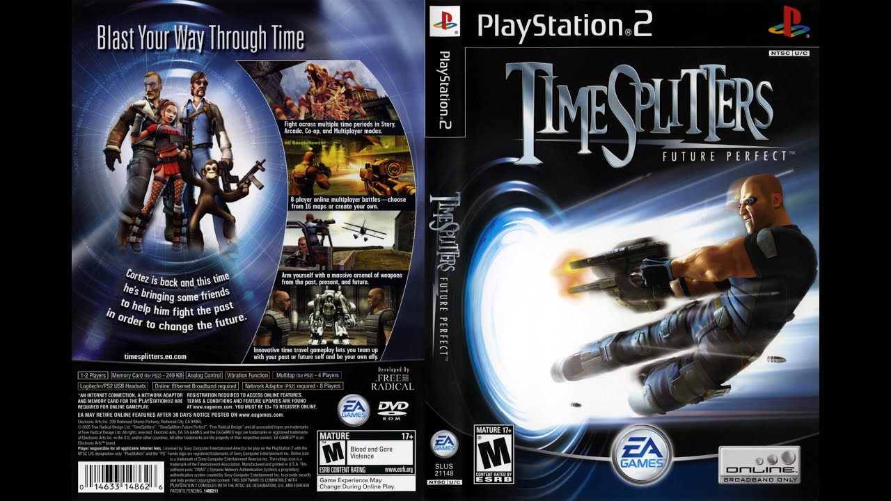 TimeSplitters Future Perfect PS2 Online XLink Kai (12.02.2016) Часть 1