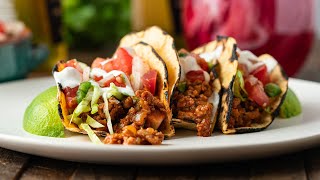 Ground Pork Tacos