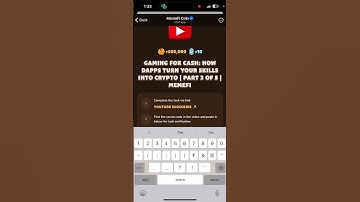 GAMING FOR CASH: HOW DAPPS TURN YOUR SKILLS INTO CRYPTO | PART 3 OF 5 l MEMEFI VIDEO CODE 17 OCTOBER