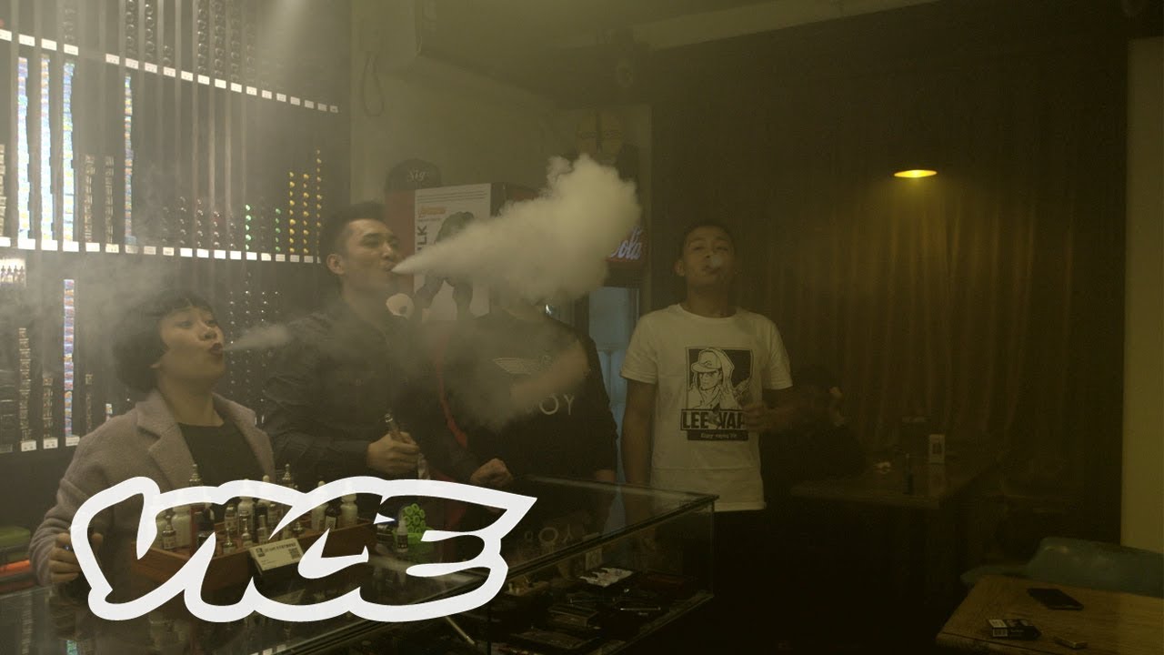 Kehebohan Scene Vape di Cina yang Baru Saja Mulai