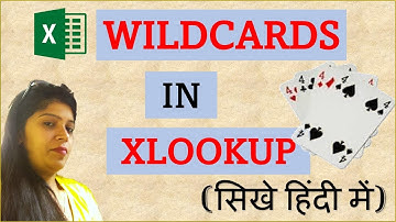 XLookup Wildcard Match in Excel |Wild Card Character Match | How to Use IMPROVED Excel XLOOKUP
