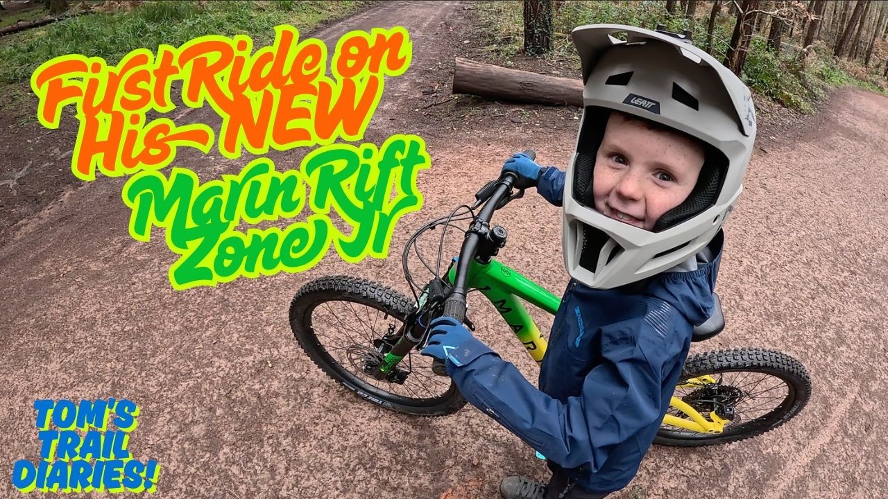 NEW BIKE DAY! 🚵‍♂️ Marin Rift Zone Jr 26 inch First Ride @ Verderers MTB Trail (Blue) Forest of Dean