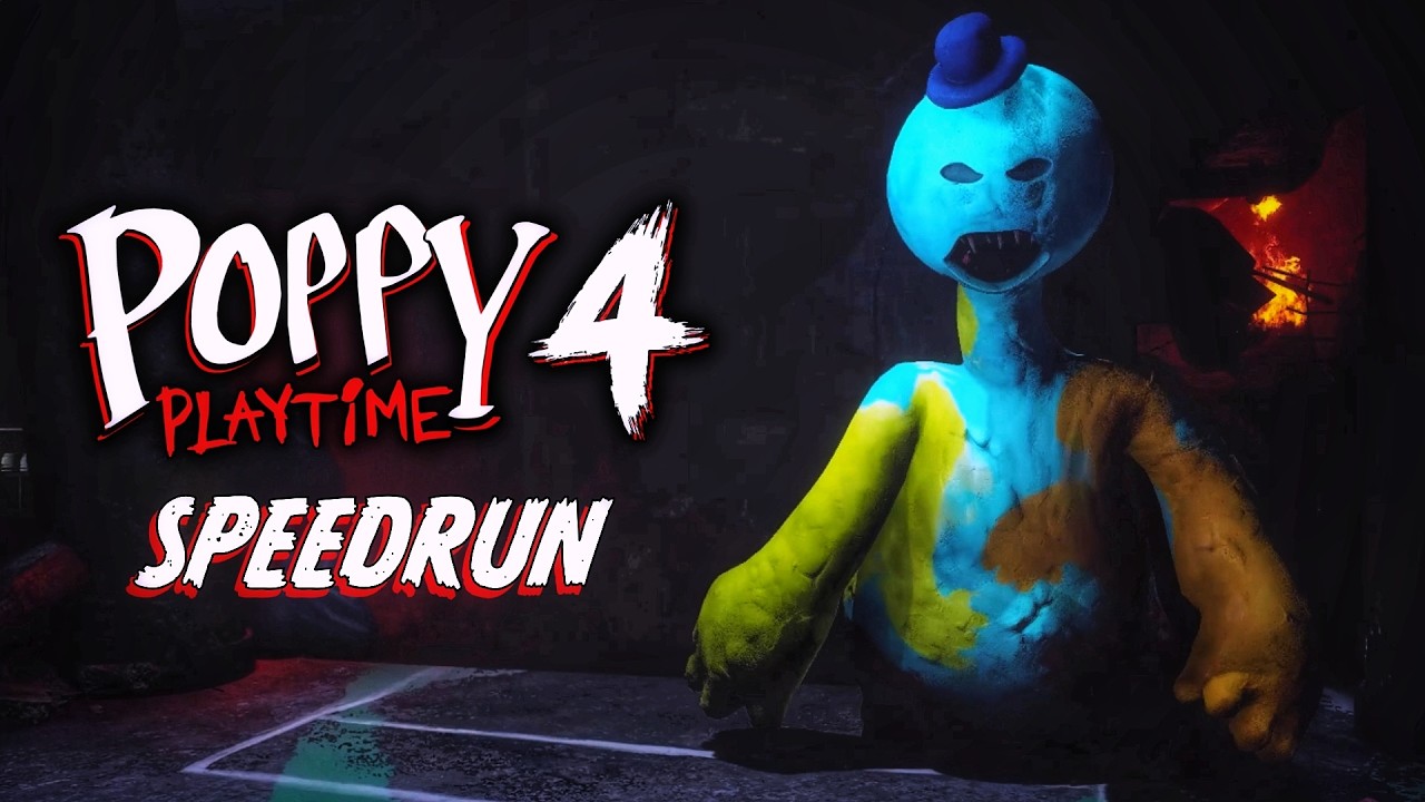 Poppy Playtime: Chapter 4 - SPEEDRUN Juego Completo En Español (Sin Morir)