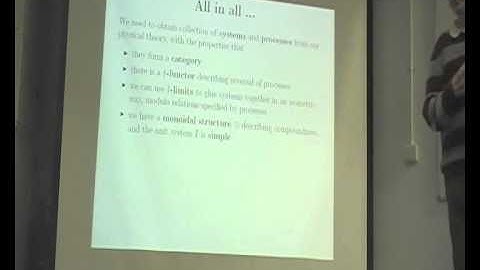 Jamie Vicary: "Categorical properties of the complex numbers"