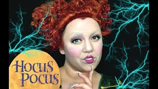 HOCUS POCUS WINNIE SANDERSON MAKEUP TUTORIAL