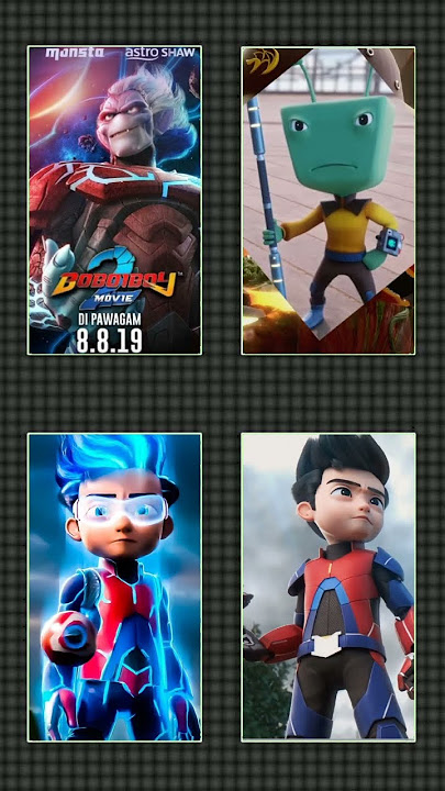 hai ini versi Boboiboy The movie 2(1) VS ejen Ali musim 1,2 yang mau versi ini siapa ,😆🙏🙏🙏😋