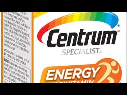 Use of the Tablet Centrum Energy