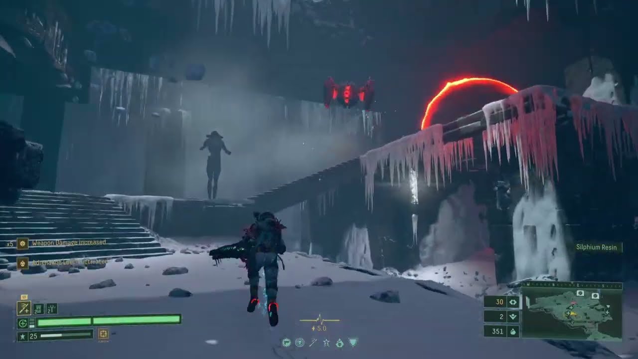 RETURNAL | R_A.0541 Fractured Wastes [Melee + Coilspine Shredder] (HDR) NO DAMAGE