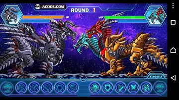 Toy robot war : ADDICT HEADED DRAGON | Lắp ráp robot ADDICT HEADED DRAGON | Full game play