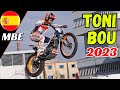 Toni bou outdoor trial show at 2023 motor bike expo 2023  verona italy  spectacular tricks