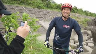 Bicycle Trial Kazuki Natsuki 自転車トライアル　サルの島