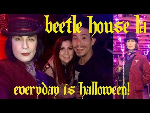 Video: Beetle House Pop-up Bar Adalah Tim Burton Nightmare Come To Life