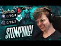 Stomping through challenger with draven
