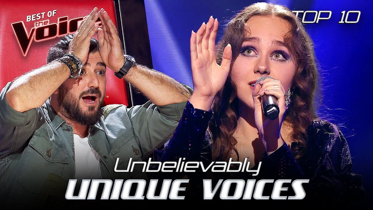 ⁣UNIQUE VOICES leaving the Coaches in SHOCK on The Voice #4 | Top 10