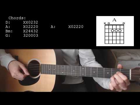 Mike Posner - Move On EASY Guitar Tutorial With Chords / Lyrics