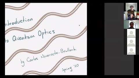 Quantum Optics 4: Characterization and generation of Gaussian states; Coherent states.