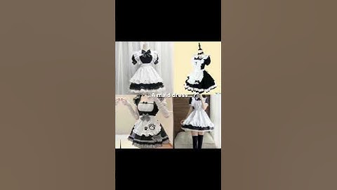 Why are they so s*xualised￼ :c #maid #maiddress #realatable #dress #real #viral