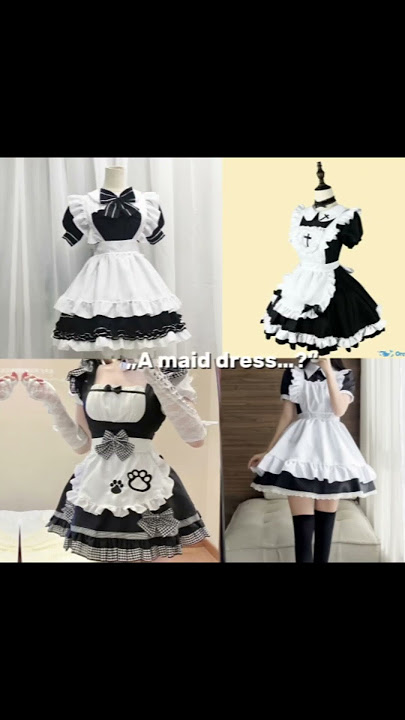 Why are they so s*xualised :c #maid #maiddress #realatable #dress #real #viral