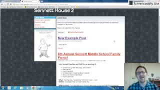 Website Lesson 3 - Creating and Posting to an Announcements Page.webm
