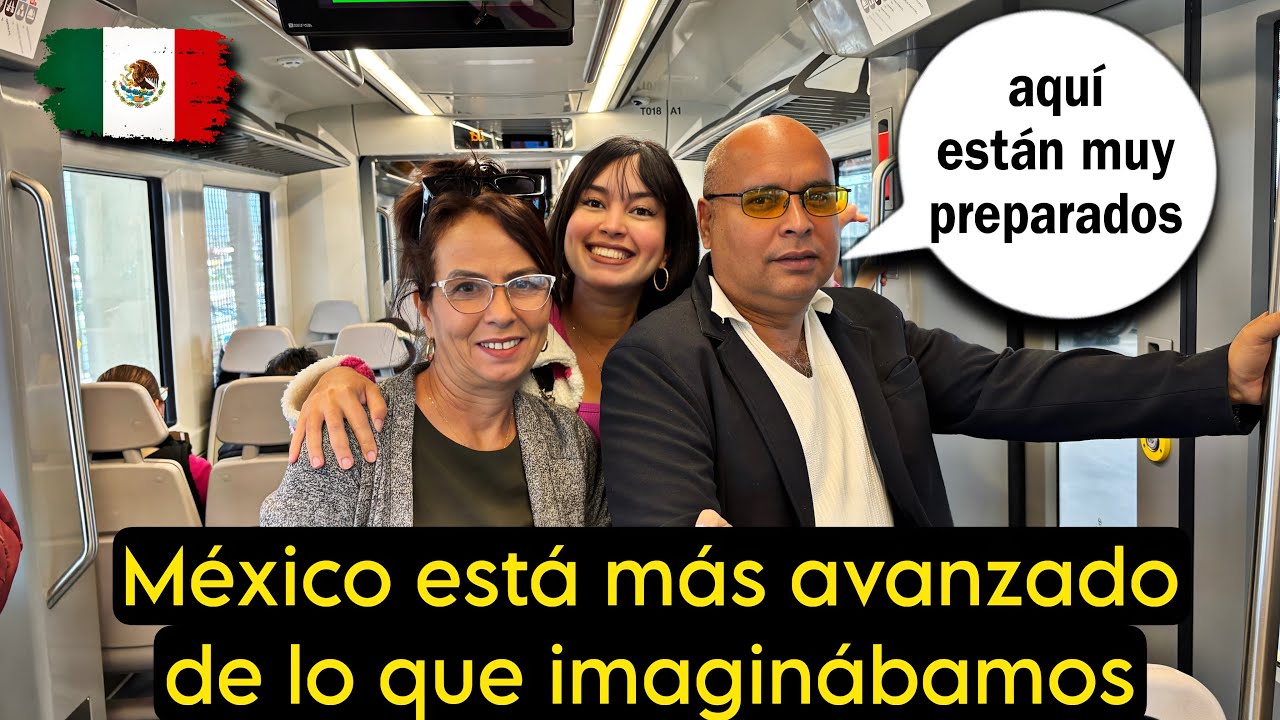 🇨🇺Mi familia y yo conocemos un TREN del PRIMER MUNDO en México