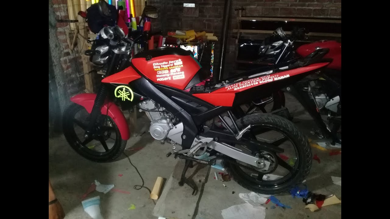 Yamaha Vixion Variasi SKotlet Striping Part II YouTube