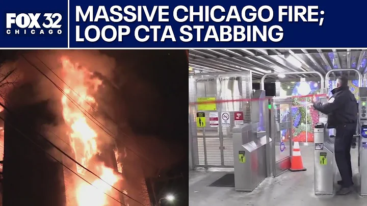 Fire rips through Chicago apartment complex; 2 teens stabbed downtown | Good Day Chicago