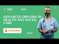 Advanced Diploma in Health and Social Care | CPD Certified | Self Paced | Institute of Mental Health