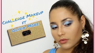 CHALLENGE MAKEUP FT OLIVIA MORE  [SPONJAC TROUBLE PALETTE]