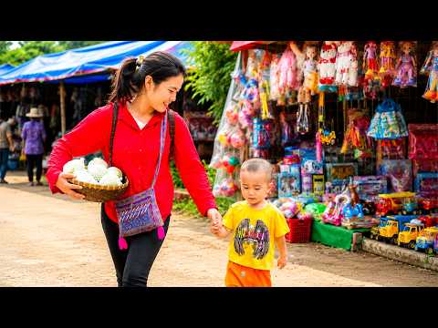 Harvesting Ripe Gac Fruits to Sell at the Market - Cooking a Delicious Family Meal| Trieu Thi Thuy