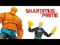 Marvel Legends Human Torch & Thing 2019 Super Skrull BAF Fantastic Four Wave Action Figure Review