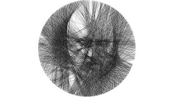 String art - Geralt of Rivia, The Witcher 3