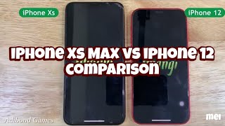 iPhone 12 vs iPhone Xs Max Comparison