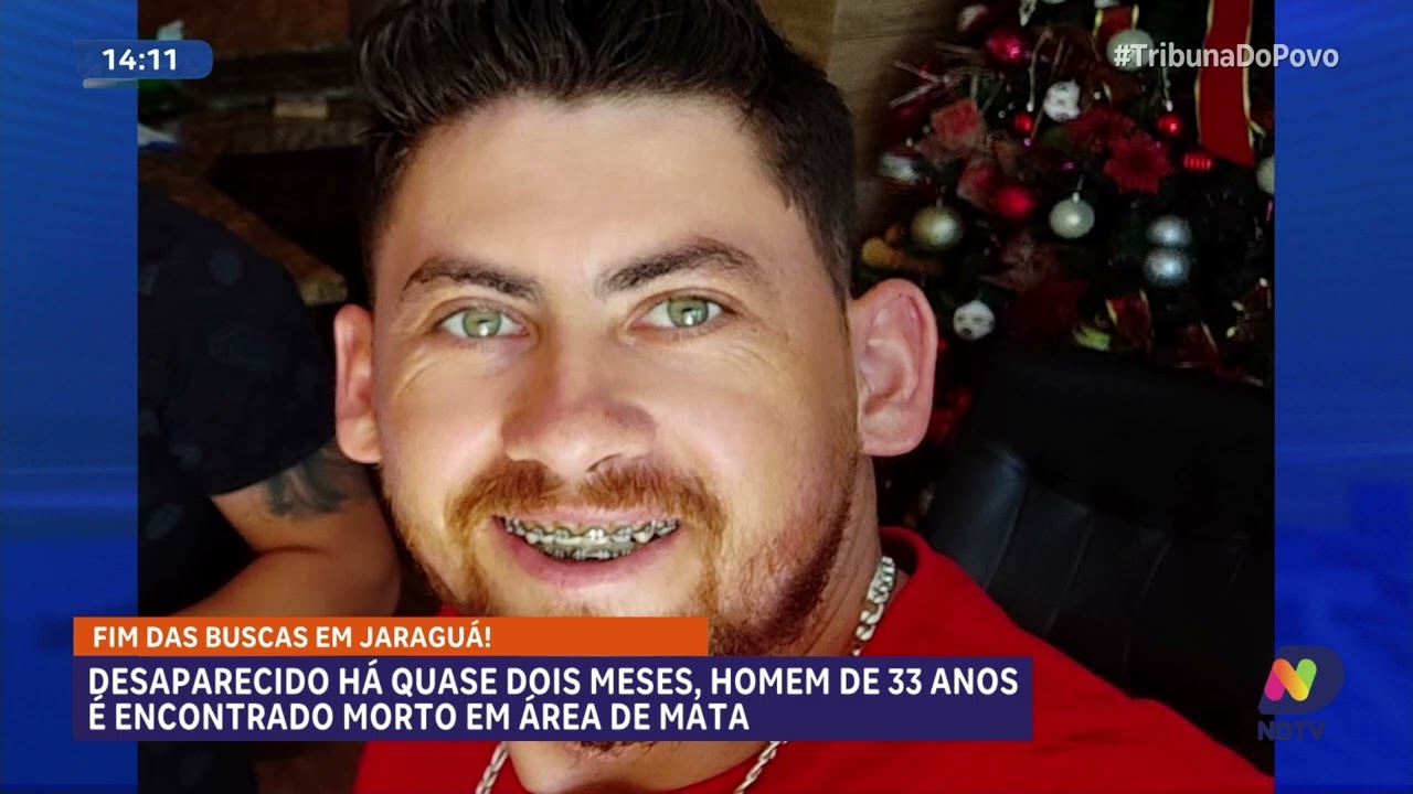 Homem desaparecido desde setembro é encontrado morto em Jaraguá do Sul