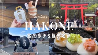 【女子旅】箱根VLOG | 名物食べ歩き🍡| 大涌谷･箱根神社 | ロウリュウで整う♨️| Hakone trip