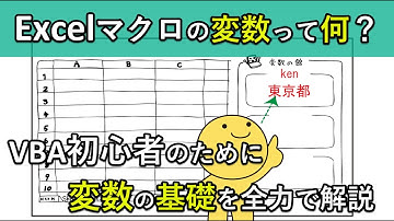 エクセルマクロがよく分かる！変数の使い方(3ステップ)と3つのメリットを徹底解説｜VBA初心者向け