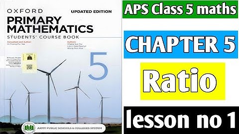 Chapter 5 | lesson 1 | Ratio | Oxford primary mathematics book 5 Ratio | maths time pak