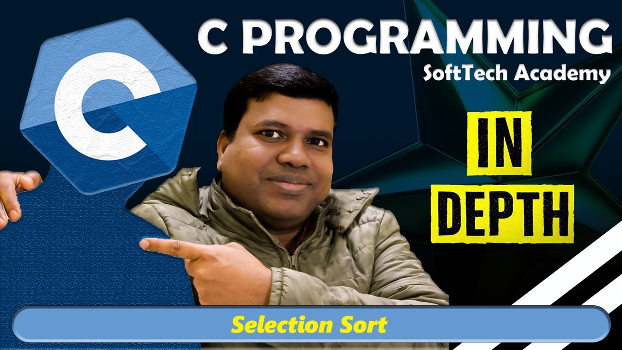selection sort | C Programming for Beginner in Hindi - YouTube