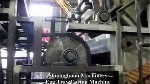 Egg tray machine multi layer drying line