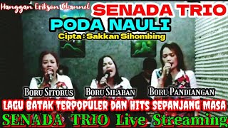 SENADA TRIO - Cover Lagu Batak Hits ' PODA NAULI ' Cipta: Sakkan Sihombing @hangganeriksonchannel8093